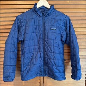 Patagonia Kids Nano Puff Jacket Navy Size L